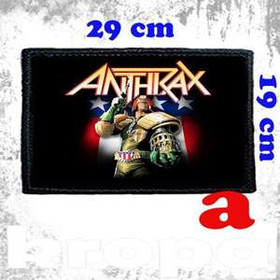 Naszywka duża na ubranie ANTHRAX