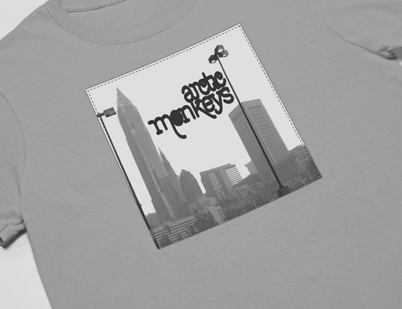 Koszulka z naszywką Arctic Monkeys 02
