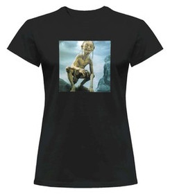 Bluzka damska z naszywką Gollum (Smeagol)