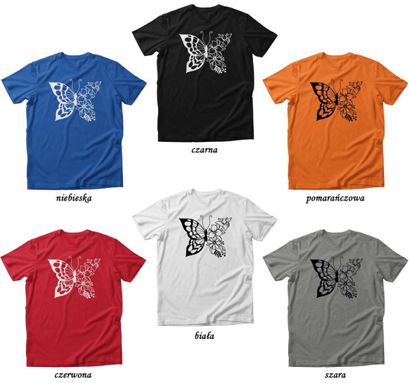 Koszulka MOTYL / BUTTERFLY 07