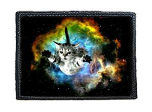 Naszywka KITTY IN COSMOS / KOTEK W KOSMOSIE