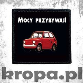 Naszywka MOCY PRZYBYWAJ