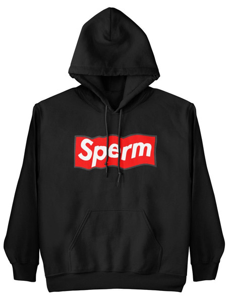 Bluza z naszywką SPERM