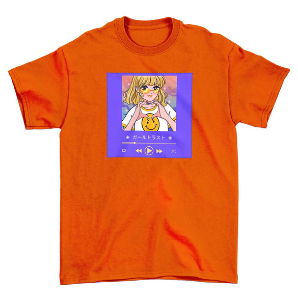 Koszulka z naszywką Music window