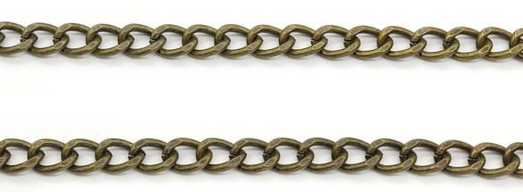 Łańcuch do spodni Ładny MODNY miedziany 01