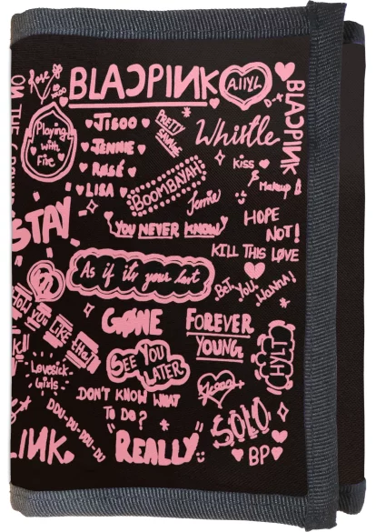 Portfel BlackPink iconic words