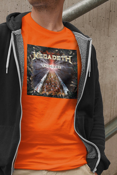 Koszulka z naszywką Megadeth Endgame