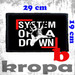 Naszywka duża na ubranie SYSTEM OF A DOWN