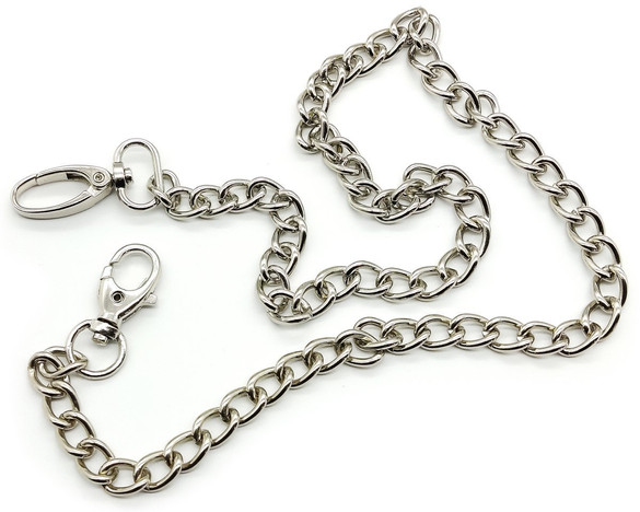 Łańcuch do spodni Ładny MODNY Srebrny 01