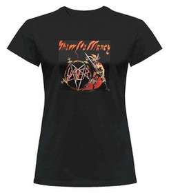 Bluzka damska z naszywką Slayer Show no mercy