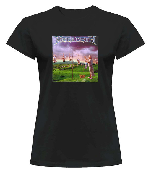 Bluzka damska z naszywką Megadeth Southanasia