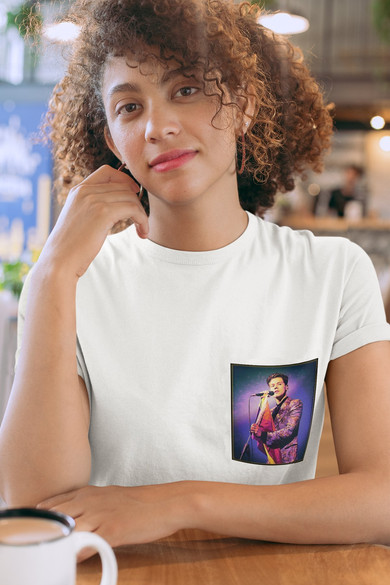 Koszulka z kieszonką HARRY STYLES