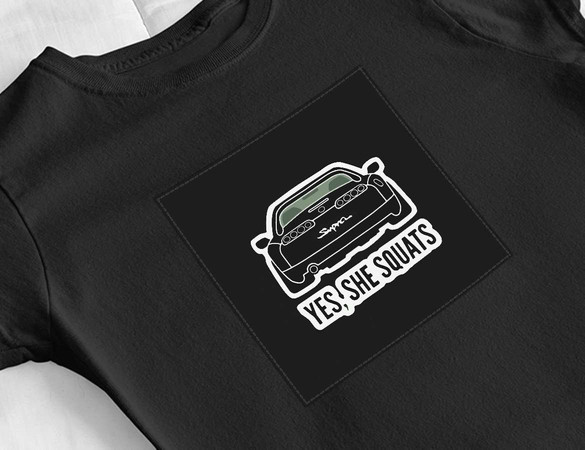 Bluzka damska z naszywką Toyota-Yes,She..