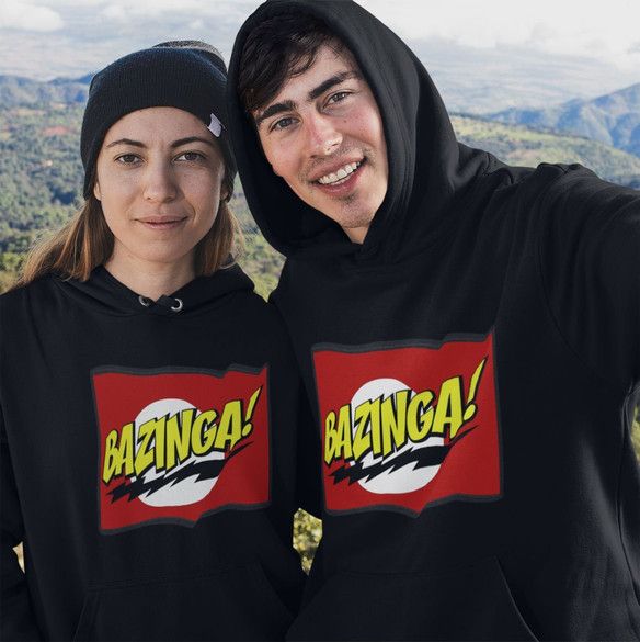 Bluza z naszywką  BAZINGA