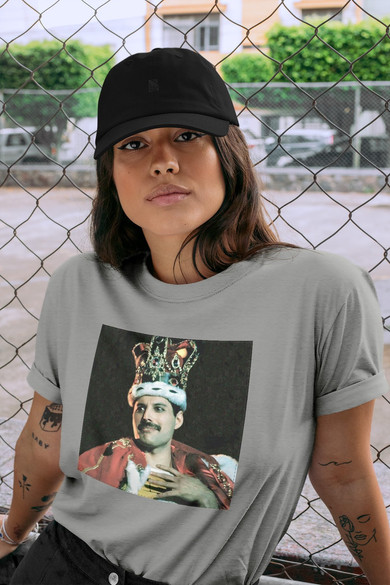 Koszulka z naszywką Queen Freddie Mercury 2