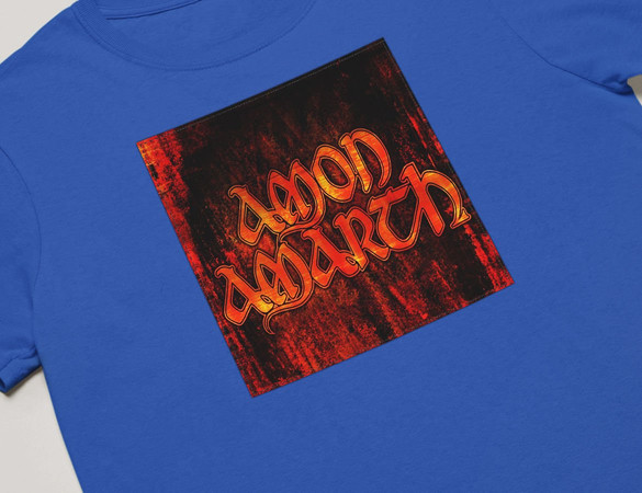 Koszulka z naszywką Amon Amarth logo