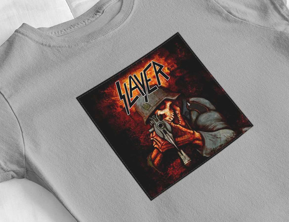 Bluzka damska z naszywką Slayer Demon