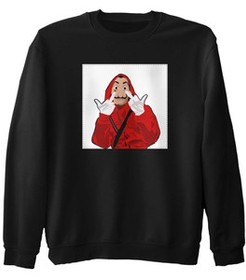 Bluza z naszywką Dom z papieru 03