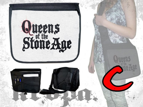 Torba szkolna na ramię QUEENS OF THE STONE AGE