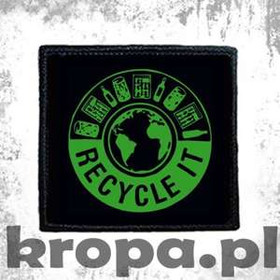 Naszywka RECYCLE IT