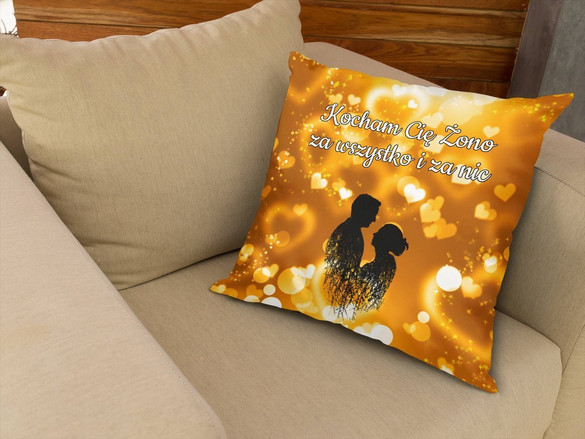 Poduszka na Walentynki DODAJ NAPIS
