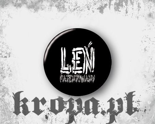 Przypinka LEŃ PATENTOWANY