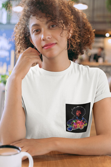 Koszulka z kieszonką JIMI HENDRIX