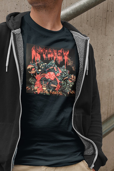 Koszulka z naszywką AUTOPSY Mental...