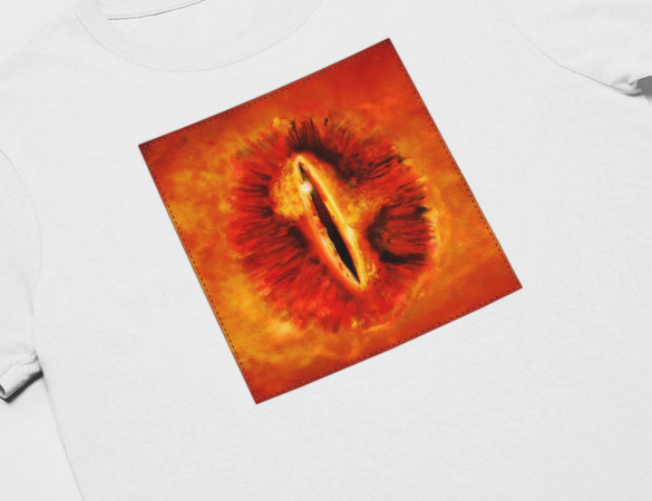 Koszulka z naszywką Eye of Sauron