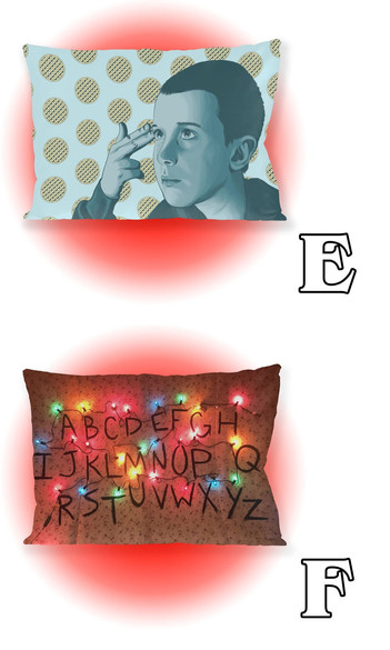 Poduszka STRANGER THINGS 60x40cm WZORY