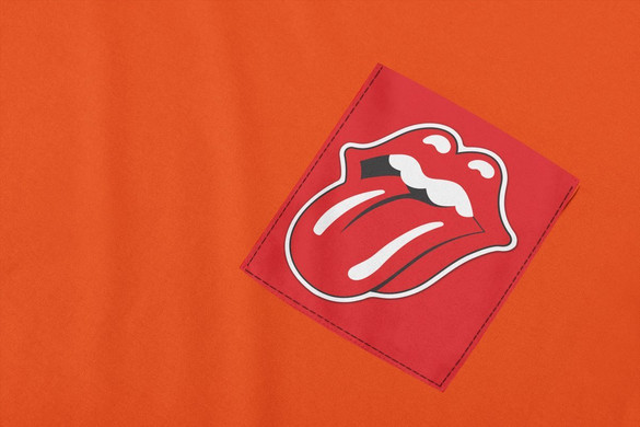 Koszulka z kieszonką THE ROLLING STONES