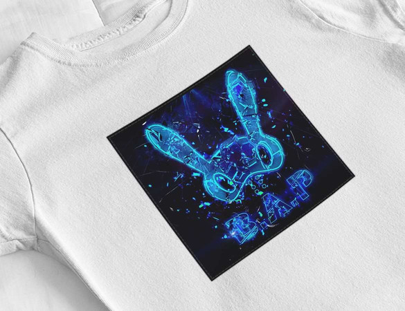 Bluzka damska z naszywką B.A.P.