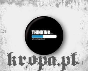 Przypinka THINKING... 02