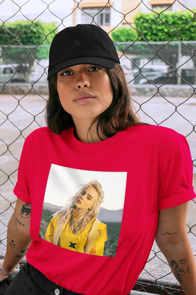 Koszulka z naszywką Billie Eilish 07