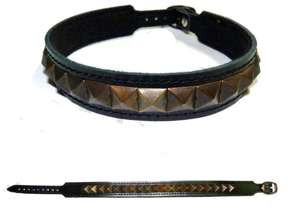 Obroża PYRAMID JEDEN RZĄD 05