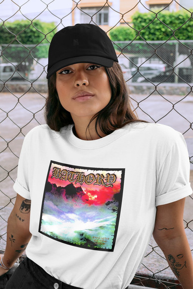 Koszulka z naszywką BATHORY 01