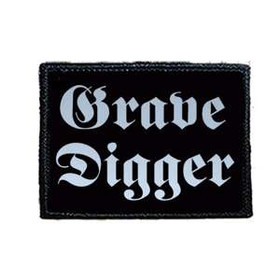Naszywka GRAVE DIGGER