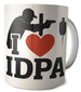 Kubek dla strzelca I LOVE IDPA