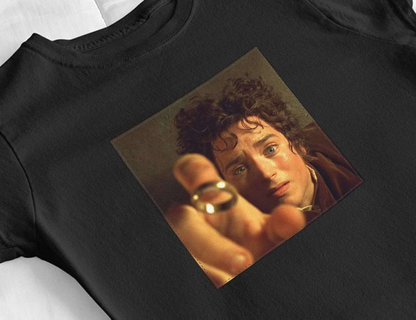 Bluzka damska z naszywką Frodo Baggins