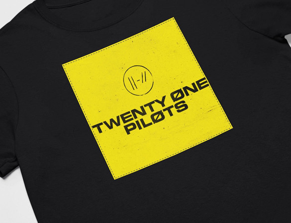 Koszulka z naszywką Twenty One Pilots 01