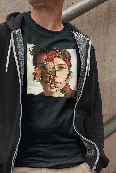 Koszulka z naszywką Shawn Mendes light