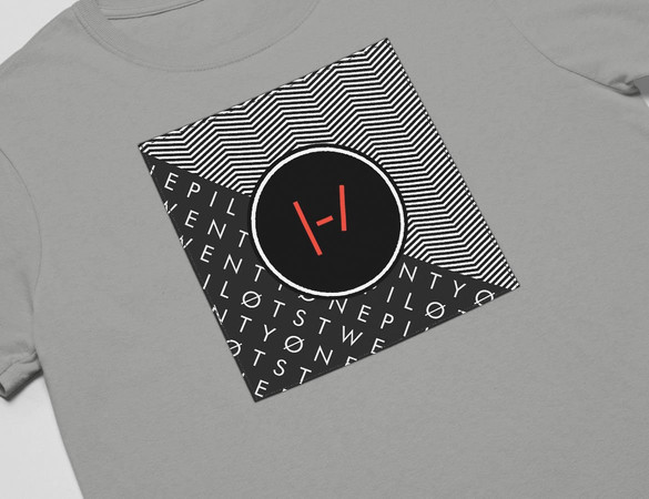 Koszulka z naszywką Twenty One Pilots 06