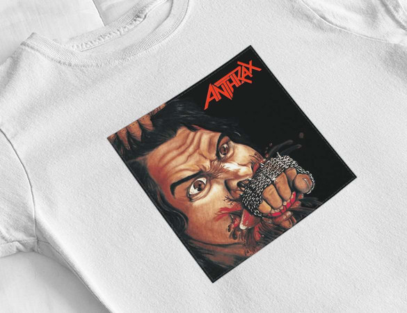 Bluzka damska z naszywką Anthrax Fistful of..