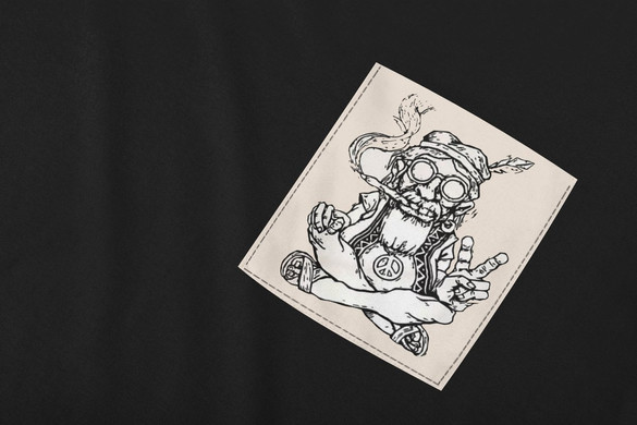 Koszulka z kieszonką PACYFA PEACE