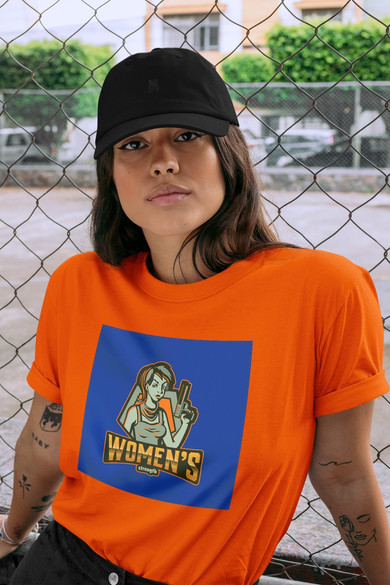 Koszulka z naszywką WOMEN;S STRENGHT