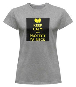 Bluzka damska z naszywką Wu-Tang Clan Keep Calm
