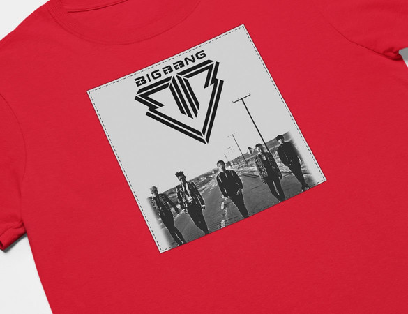 Koszulka z naszywką BIG BANG  band