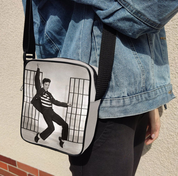 Torba Listonoszka ELVIS PRESLEY 01 Dodaj Napis!