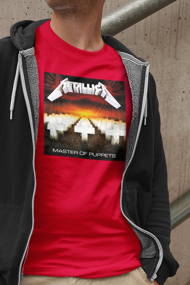 Koszulka z naszywką Metallica Master...