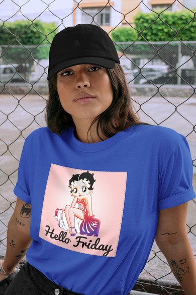 Koszulka z naszywką Hello Friday
